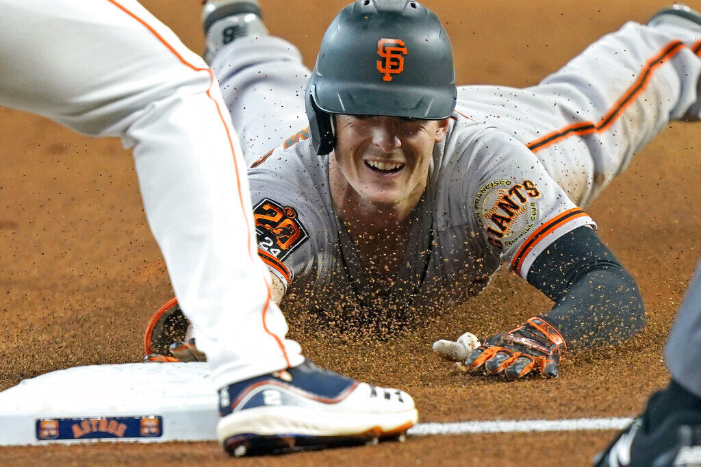 APTOPIX Giants Astros Baseball